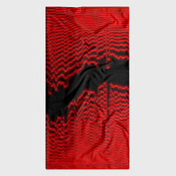 Бандана-труба Красная волна, цвет: 3D-принт — фото 2