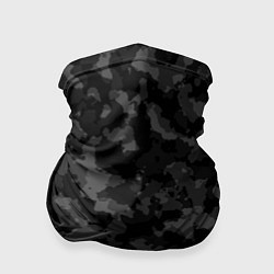 Бандана-труба ТЁМНЫЙ КАМУФЛЯЖ, цвет: 3D-принт