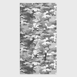 Бандана-труба Серый Военный Камуфляж, цвет: 3D-принт — фото 2