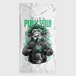 Бандана-труба Punk you!, цвет: 3D-принт — фото 2