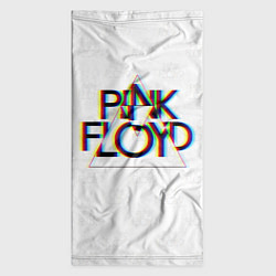 Бандана-труба PINK FLOYD LOGO ПИНК ФЛОЙД ГЛИТЧ, цвет: 3D-принт — фото 2