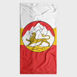 Бандана-труба Северная Осетия Алания Флаг, цвет: 3D-принт — фото 2