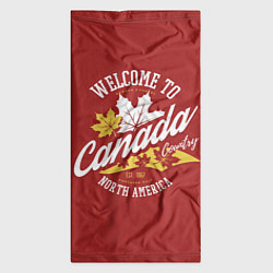 Бандана-труба Канада Canada, цвет: 3D-принт — фото 2