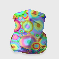 Бандана-труба Disco-Tie-Dye, цвет: 3D-принт
