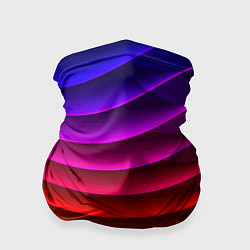 Бандана-труба Color line neon pattern Abstraction Summer 2023, цвет: 3D-принт