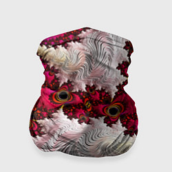 Бандана-труба Наикрутейший психоделический абстрактный фрактальн, цвет: 3D-принт