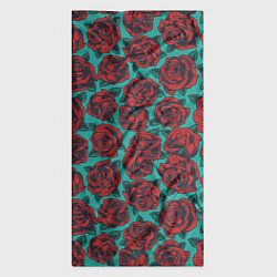 Бандана-труба Розы тату, цвет: 3D-принт — фото 2