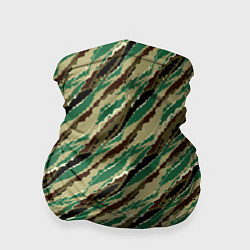 Бандана-труба Абстрактный узор камуфляжной расцветки, цвет: 3D-принт