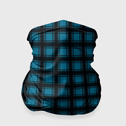 Бандана Black and blue plaid