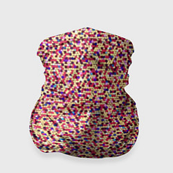 Бандана-труба Цветное конфетти, цвет: 3D-принт