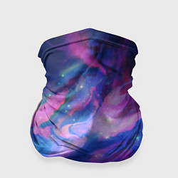 Бандана-труба Космическое туманное сияние, цвет: 3D-принт