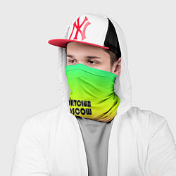 Бандана-труба Sportclub Moscow, цвет: 3D-принт — фото 2