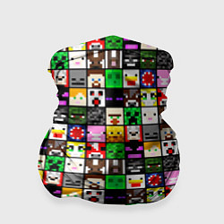 Бандана-труба Minecraft characters, цвет: 3D-принт