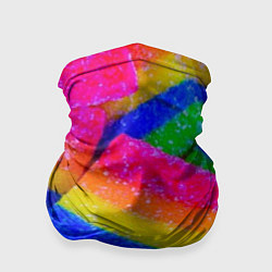 Бандана-труба Маленькие кусочки мармелада, цвет: 3D-принт