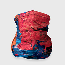 Бандана-труба Текстура из красок, цвет: 3D-принт