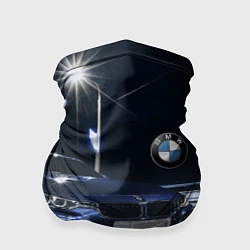 Бандана-труба BMW на ночной трассе, цвет: 3D-принт