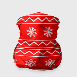 Бандана-труба Winter snowflakes, цвет: 3D-принт