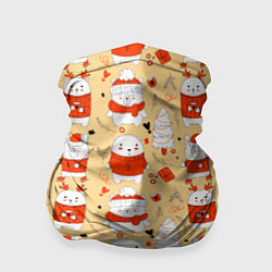 Бандана New year bears