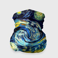 Бандана-труба Винсент ван Гог, звездная ночь, цвет: 3D-принт