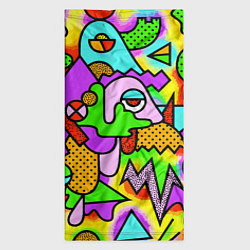 Бандана-труба Psychedelic acid, цвет: 3D-принт — фото 2