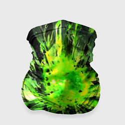 Бандана Fractal green explosion