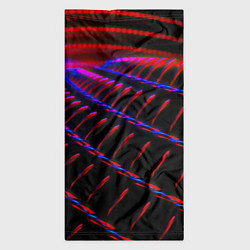 Бандана-труба Geometry neon texture, цвет: 3D-принт — фото 2