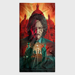 Бандана-труба John Wick catholic church Paris, цвет: 3D-принт — фото 2