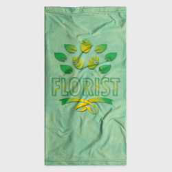 Бандана-труба Florist, цвет: 3D-принт — фото 2