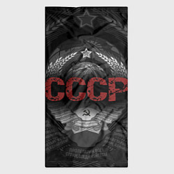 Бандана-труба Герб Советского союза с надписью СССР, цвет: 3D-принт — фото 2