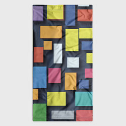 Бандана-труба Тетрис цветные кубики, цвет: 3D-принт — фото 2