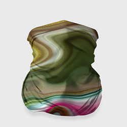 Бандана-труба Color waves, цвет: 3D-принт
