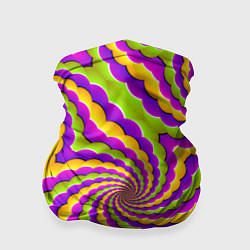 Бандана-труба Красивая иллюзия вращения, цвет: 3D-принт