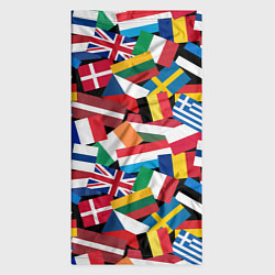 Бандана-труба Флаги стран Европейского Союза, цвет: 3D-принт — фото 2