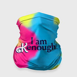 Бандана-труба I Am Kenough Tie-Dye, цвет: 3D-принт