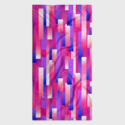 Бандана-труба Градиентные прямоугольники, цвет: 3D-принт — фото 2