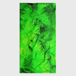 Бандана-труба Green abstract texture, цвет: 3D-принт — фото 2