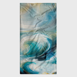 Бандана-труба Штормовые волны океана, цвет: 3D-принт — фото 2