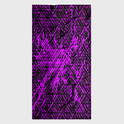 Бандана-труба Фиолетовая глитч инфекция, цвет: 3D-принт — фото 2