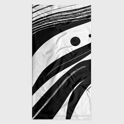 Бандана-труба Abstract black and white composition, цвет: 3D-принт — фото 2