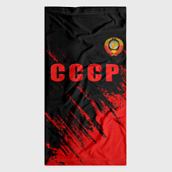 Бандана-труба СССР герб брызги красок, цвет: 3D-принт — фото 2