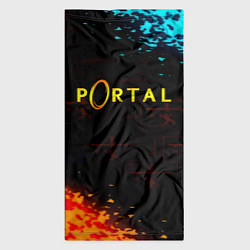 Бандана-труба Portal x Half life, цвет: 3D-принт — фото 2