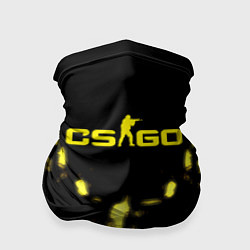 Бандана CS GO краски желтые