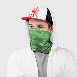 Бандана-труба Абстракция - Фиолетово-зеленый бардак, цвет: 3D-принт — фото 2