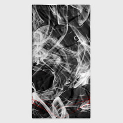 Бандана-труба Серый дым узоры, цвет: 3D-принт — фото 2