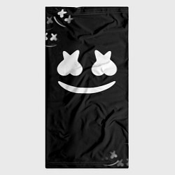 Бандана-труба Marshmello black collection, цвет: 3D-принт — фото 2