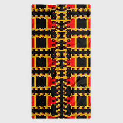 Бандана-труба Королевские квадраты, цвет: 3D-принт — фото 2