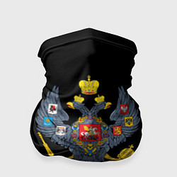 Бандана-труба Держава герб Российской империи, цвет: 3D-принт