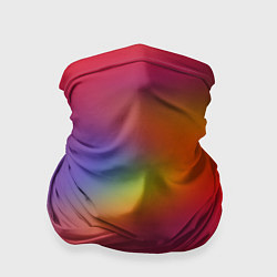 Бандана-труба Цвета радуги радужный фон, цвет: 3D-принт