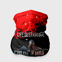 Бандана-труба Life is strange Хлоя и Макс, цвет: 3D-принт