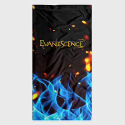 Бандана-труба Evanescence огонь рок группа, цвет: 3D-принт — фото 2